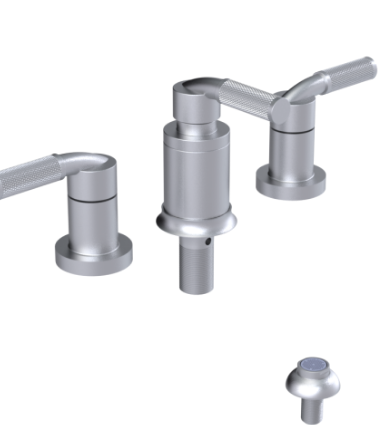 Rubinet 6CHOL Bidet Fitting With Spray, Diverter, With Vacuum Breaker (Less Drain)