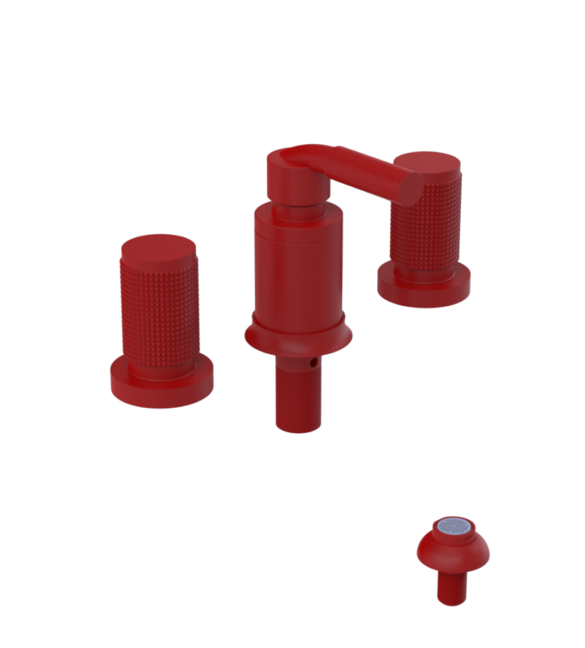 Rubinet 6CHOR Bidet Fitting With Spray, Diverter, With Vacuum Breaker (Less Drain)