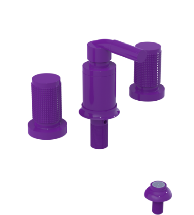 Rubinet 6CHOR Bidet Fitting With Spray, Diverter, With Vacuum Breaker (Less Drain)