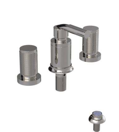 Rubinet 6CHOR Bidet Fitting With Spray, Diverter, With Vacuum Breaker (Less Drain)