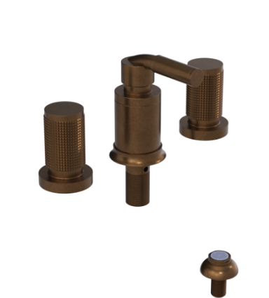 Rubinet 6CHOR Bidet Fitting With Spray, Diverter, With Vacuum Breaker (Less Drain)