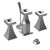 Rubinet 6CICQ Bidet Fitting With Spray, Diverter, With Vacuum Breaker (Less Drain)