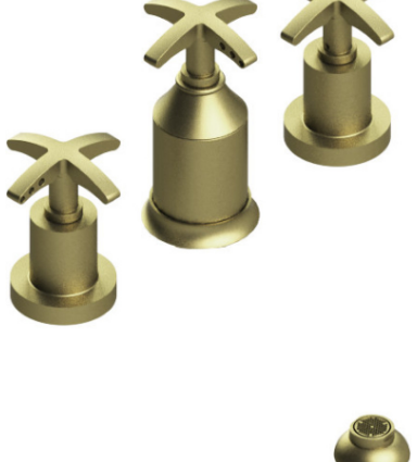 Rubinet 6CLAC Bidet Fitting With Spray, Diverter, With Vacuum Breaker (Less Drain) - Parent