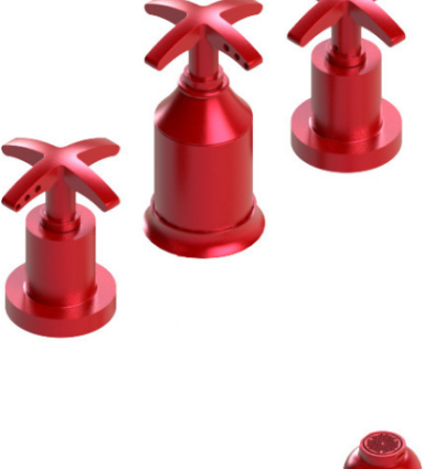 Rubinet 6CLAC Bidet Fitting With Spray, Diverter, With Vacuum Breaker (Less Drain)