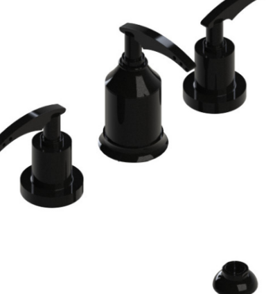 Rubinet 6CLAL Bidet Fitting With Spray, Diverter, With Vacuum Breaker (Less Drain)
