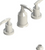 Rubinet 6CLAL Bidet Fitting With Spray, Diverter, With Vacuum Breaker (Less Drain)