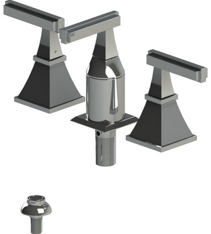 Rubinet 6CMQL Bidet Fitting With Spray, Diverter, With Vacuum Breaker (Less Drain)