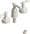 Rubinet 6CRML Bidet Fitting With Spray, Diverter, With Vacuum Breaker (Less Drain)