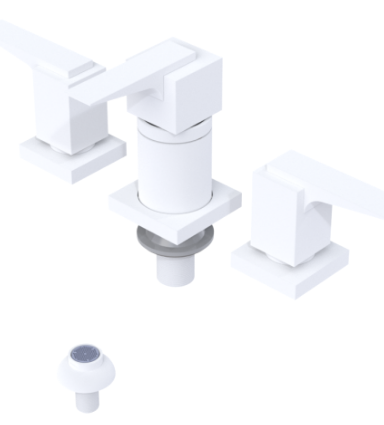 Rubinet 6CRSL Bidet Fitting With Spray, Diverter And Vacuum Breaker (Less Drain