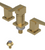 Rubinet 6CRSL Bidet Fitting With Spray, Diverter And Vacuum Breaker (Less Drain