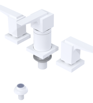 Rubinet 6CRSL Bidet Fitting With Spray, Diverter And Vacuum Breaker (Less Drain