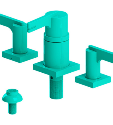 Rubinet 6CRTL Bidet Fitting With Spray, Diverter, With Vacuum Breaker (Less Drain)