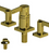Rubinet 6CRTL Bidet Fitting With Spray, Diverter, With Vacuum Breaker (Less Drain)