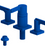 Rubinet 6CRTL Bidet Fitting With Spray, Diverter, With Vacuum Breaker (Less Drain)