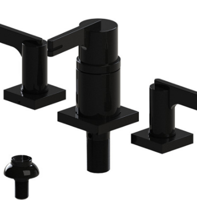 Rubinet 6CRTL Bidet Fitting With Spray, Diverter, With Vacuum Breaker (Less Drain)