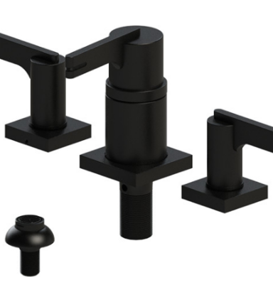 Rubinet 6CRTL Bidet Fitting With Spray, Diverter, With Vacuum Breaker (Less Drain)