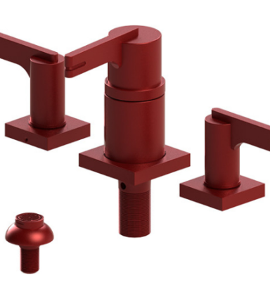 Rubinet 6CRTL Bidet Fitting With Spray, Diverter, With Vacuum Breaker (Less Drain)