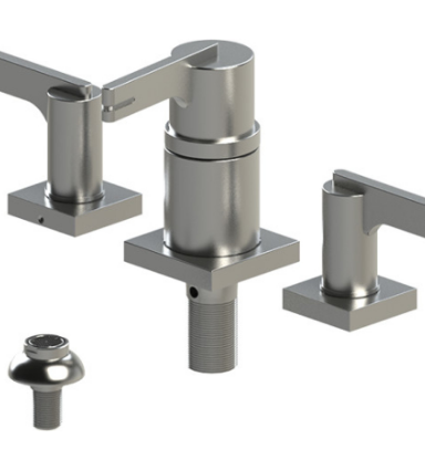 Rubinet 6CRTL Bidet Fitting With Spray, Diverter, With Vacuum Breaker (Less Drain)