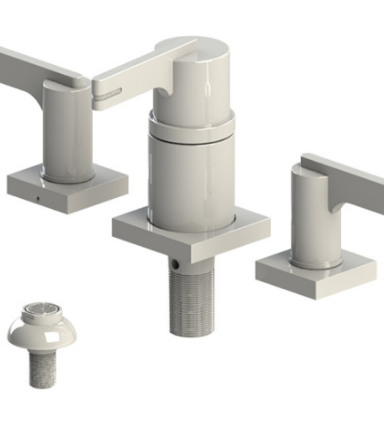 Rubinet 6CRTL Bidet Fitting With Spray, Diverter, With Vacuum Breaker (Less Drain)
