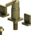 Rubinet 6CRTQ Bidet Fitting With Spray, Diverter, With Vacuum Breaker (Less Drain) - Parent