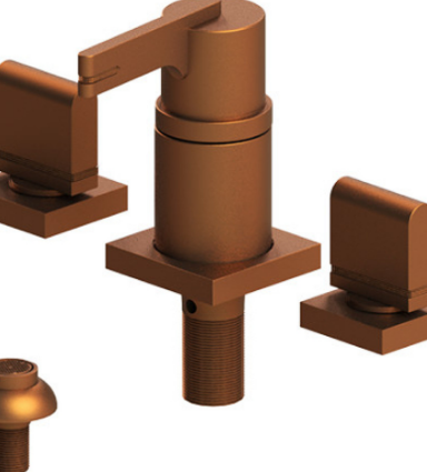 Rubinet 6CRTQ Bidet Fitting With Spray, Diverter, With Vacuum Breaker (Less Drain)