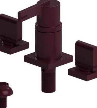 Rubinet 6CRTQ Bidet Fitting With Spray, Diverter, With Vacuum Breaker (Less Drain)
