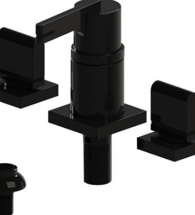 Rubinet 6CRTQ Bidet Fitting With Spray, Diverter, With Vacuum Breaker (Less Drain)