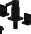 Rubinet 6CRTQ Bidet Fitting With Spray, Diverter, With Vacuum Breaker (Less Drain)