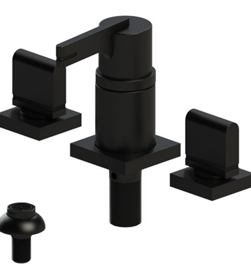 Rubinet 6CRTQ Bidet Fitting With Spray, Diverter, With Vacuum Breaker (Less Drain)