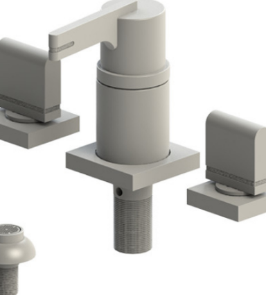 Rubinet 6CRTQ Bidet Fitting With Spray, Diverter, With Vacuum Breaker (Less Drain)
