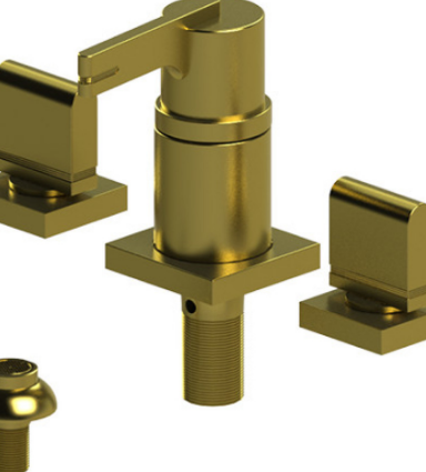 Rubinet 6CRTQ Bidet Fitting With Spray, Diverter, With Vacuum Breaker (Less Drain)