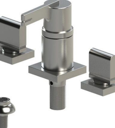 Rubinet 6CRTQ Bidet Fitting With Spray, Diverter, With Vacuum Breaker (Less Drain)
