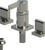 Rubinet 6CRTQ Bidet Fitting With Spray, Diverter, With Vacuum Breaker (Less Drain)