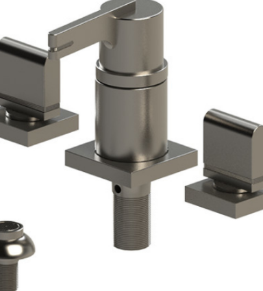 Rubinet 6CRTQ Bidet Fitting With Spray, Diverter, With Vacuum Breaker (Less Drain)