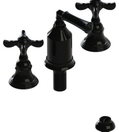 Rubinet 6CRVC Bidet Fitting With Spray, Diverter, With Vacuum Breaker (Less Drain)