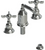 Rubinet 6CRVC Bidet Fitting With Spray, Diverter, With Vacuum Breaker (Less Drain)