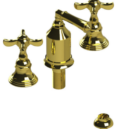 Rubinet 6CRVC Bidet Fitting With Spray, Diverter, With Vacuum Breaker (Less Drain)