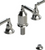 Rubinet 6CRVL Bidet Fitting With Spray, Diverter, With Vacuum Breaker (Less Drain)