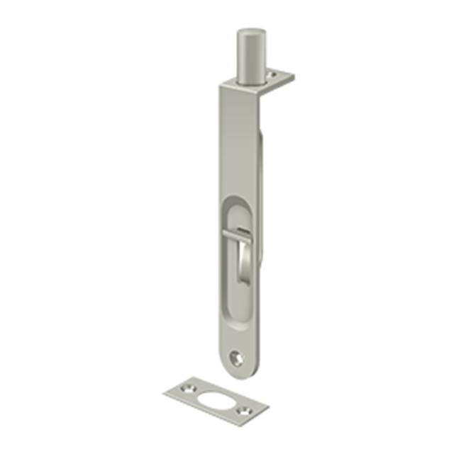 Deltana 6FBR 6 Flush Bolt, HD Round