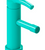 Rubinet 6FHOL Single Hole Single Control Bidet Fitting (Less Drain)