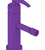 Rubinet 6FLAL Single Hole Single Control Bidet Fitting (Less Drain)