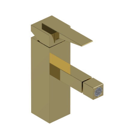 Rubinet 6FRSL Single Hole Single Control Bidet Fitting (Less Drain)