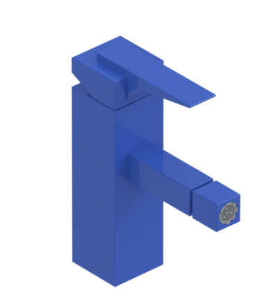 Rubinet 6FRSL Single Hole Single Control Bidet Fitting (Less Drain)