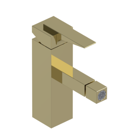 Rubinet 6FRSL Single Hole Single Control Bidet Fitting (Less Drain)