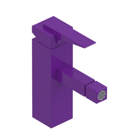 Rubinet 6FRSL Single Hole Single Control Bidet Fitting (Less Drain)