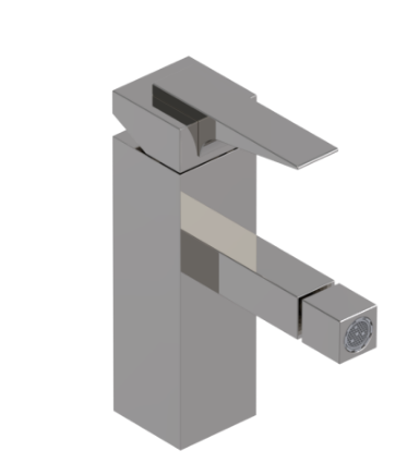 Rubinet 6FRSL Single Hole Single Control Bidet Fitting (Less Drain)