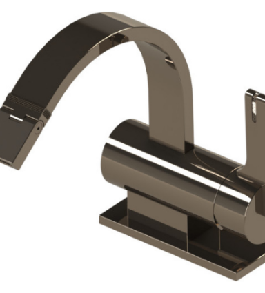 Rubinet 6FRTL Single Hole Single Control Bidet Fitting (Less Drain)