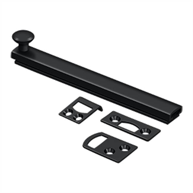 Deltana 6SBCS 6 Surface Bolt, Concealed Screw, HD