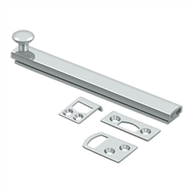 Deltana 6SBCS 6 Surface Bolt, Concealed Screw, HD