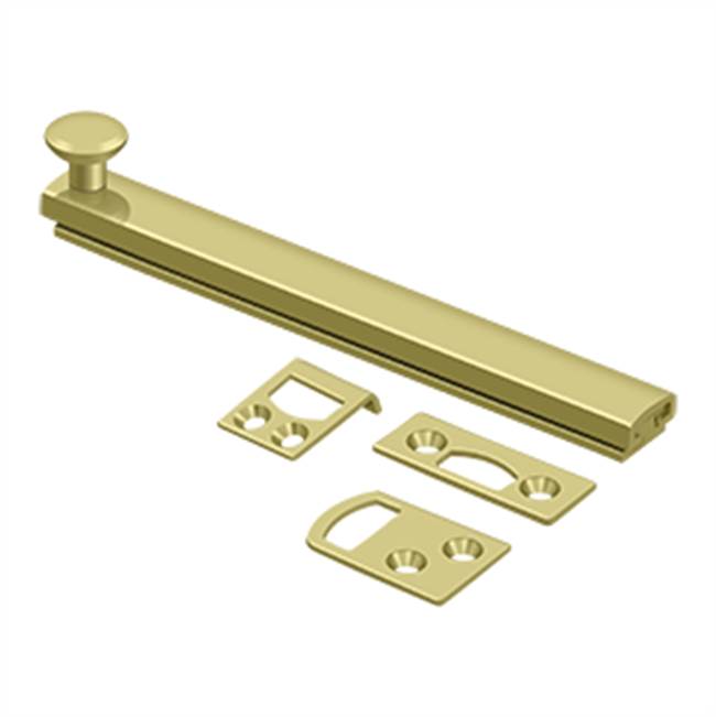 Deltana 6SBCS 6 Surface Bolt, Concealed Screw, HD